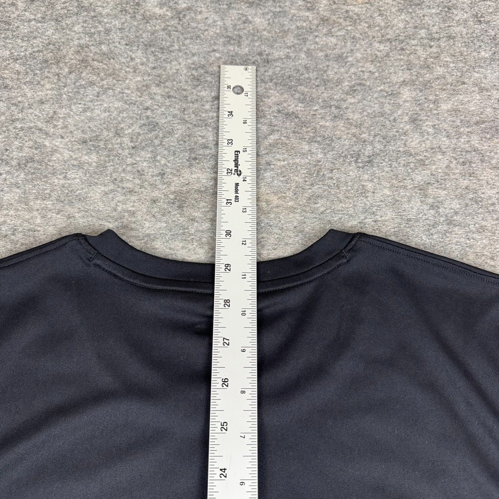 Under Armour Lipscomb University Bisons Soccer T-Shirt Fitted Black Mens 2XL XXL - Picture 9 of 10
